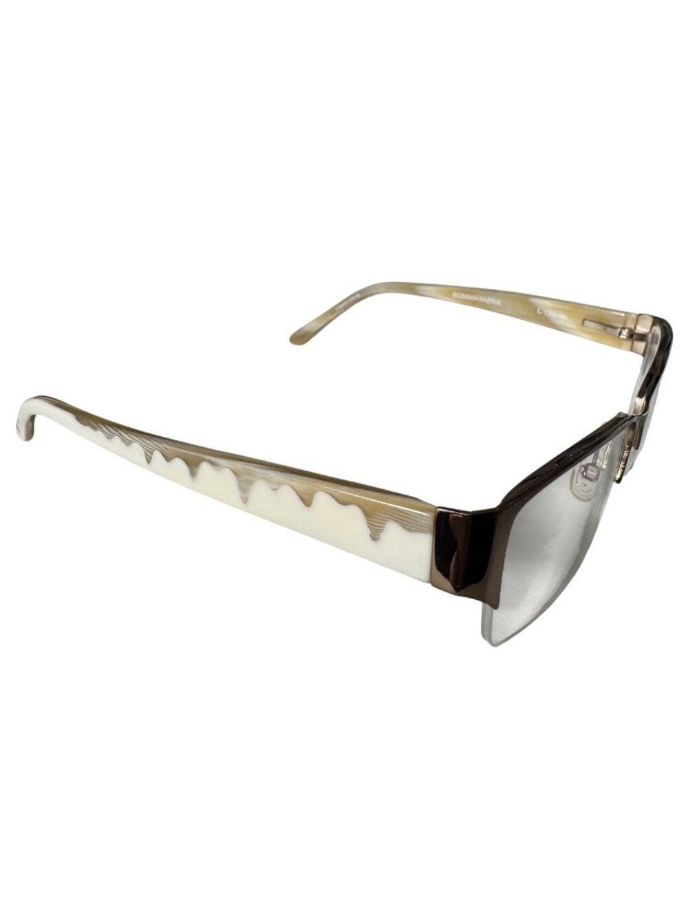 BCBG Max Azria Felicity 52-151 L. 130 Women Brown Rectangular Eye Glasses Frames
